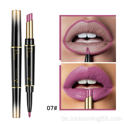 16 Farben Matte Private Label Lippenstift Lipliner Set